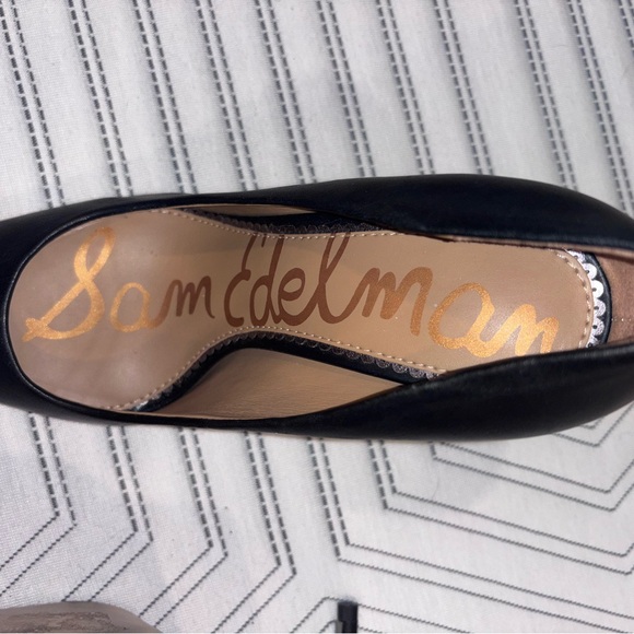 Sam Edelman | Black Hazel Pointed Toe Heel | Size 7.5 US | 3.75” - Picture 9 of 10